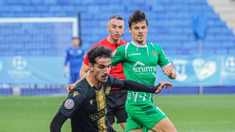 Oriol Soldevila, el pasado domingo ante el Cornell&agrave;.