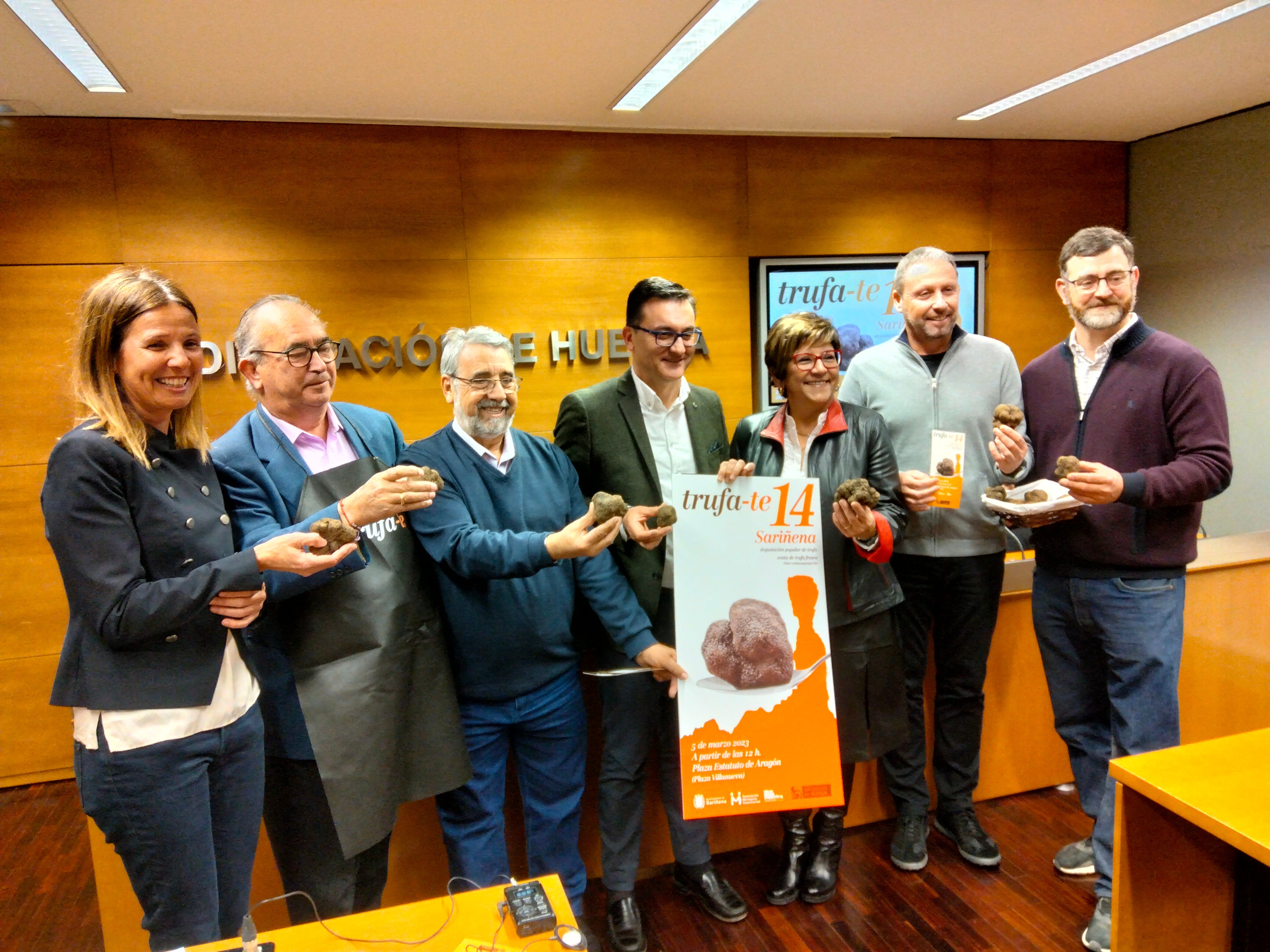 El Trufa-te vuelve tres años después en Sariñena El Trufa-te vuelve tres años después en Sariñena