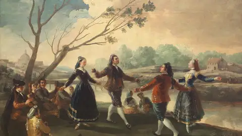 Baile a orillas del Manzanares, de Francisco de Goya Baile a orillas del Manzanares, de Francisco de Goya
