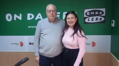 V&iacute;ctor Meseguer con Mayte Vilaseca
