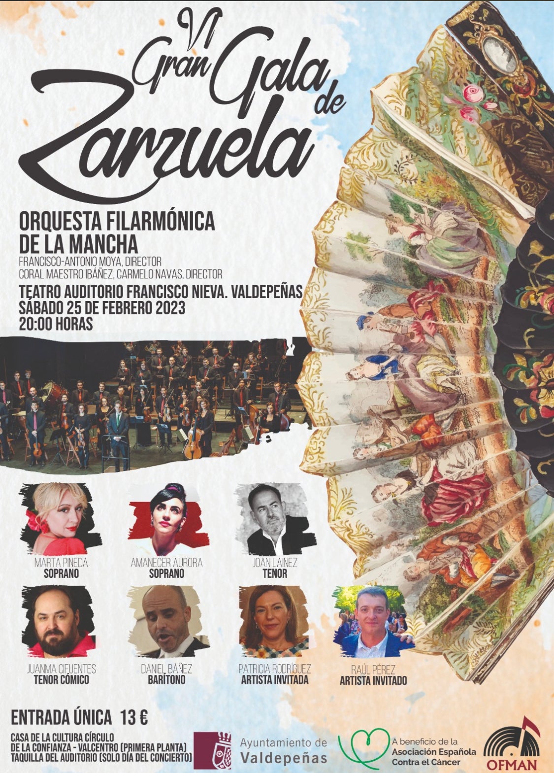La Orquesta Filarmónica de La Mancha vuelve este sábado a Valdepeñas La Orquesta Filarmónica de La Mancha vuelve este sábado a Valdepeñas