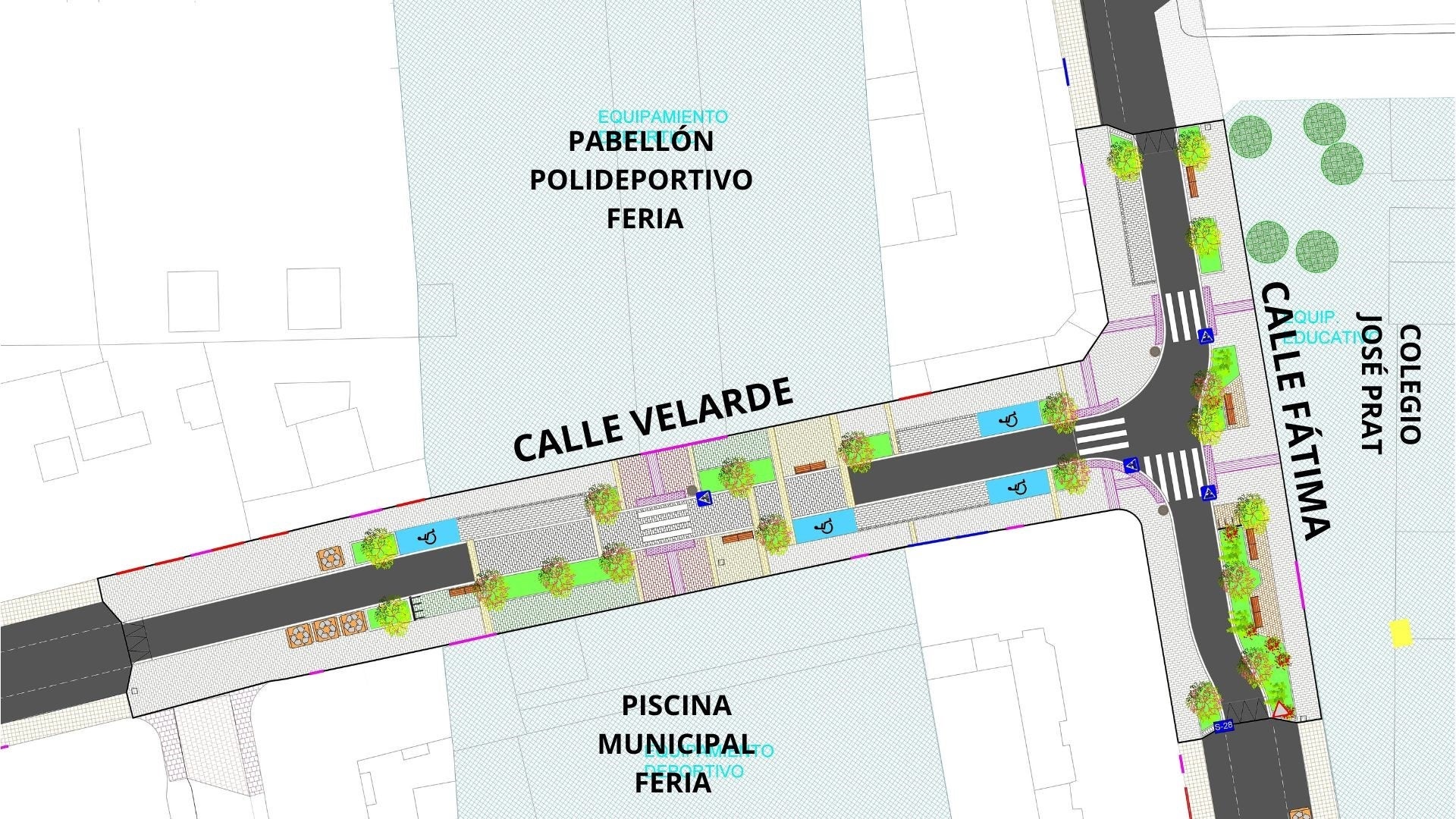 Se anuncia la licitación de las obras de la plataforma única de convivencia de las calles Fátima y Velarde Se anuncia la licitación de las obras de la plataforma única de convivencia de las calles Fátima y Velarde