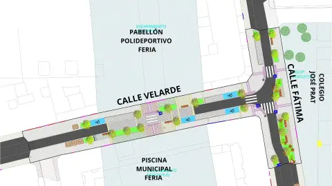 Se anuncia la licitación de las obras de la plataforma única de convivencia de las calles Fátima y Velarde Se anuncia la licitación de las obras de la plataforma única de convivencia de las calles Fátima y Velarde