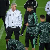 Benzema, listo para medirse al Liverpool Benzema, listo para medirse al Liverpool