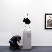 Imagen de archivo de una obra de Joan Miró en ARCO