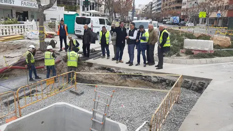La avenida Armada Española concluirá sus obras antes del verano La avenida Armada Española concluirá sus obras antes del verano