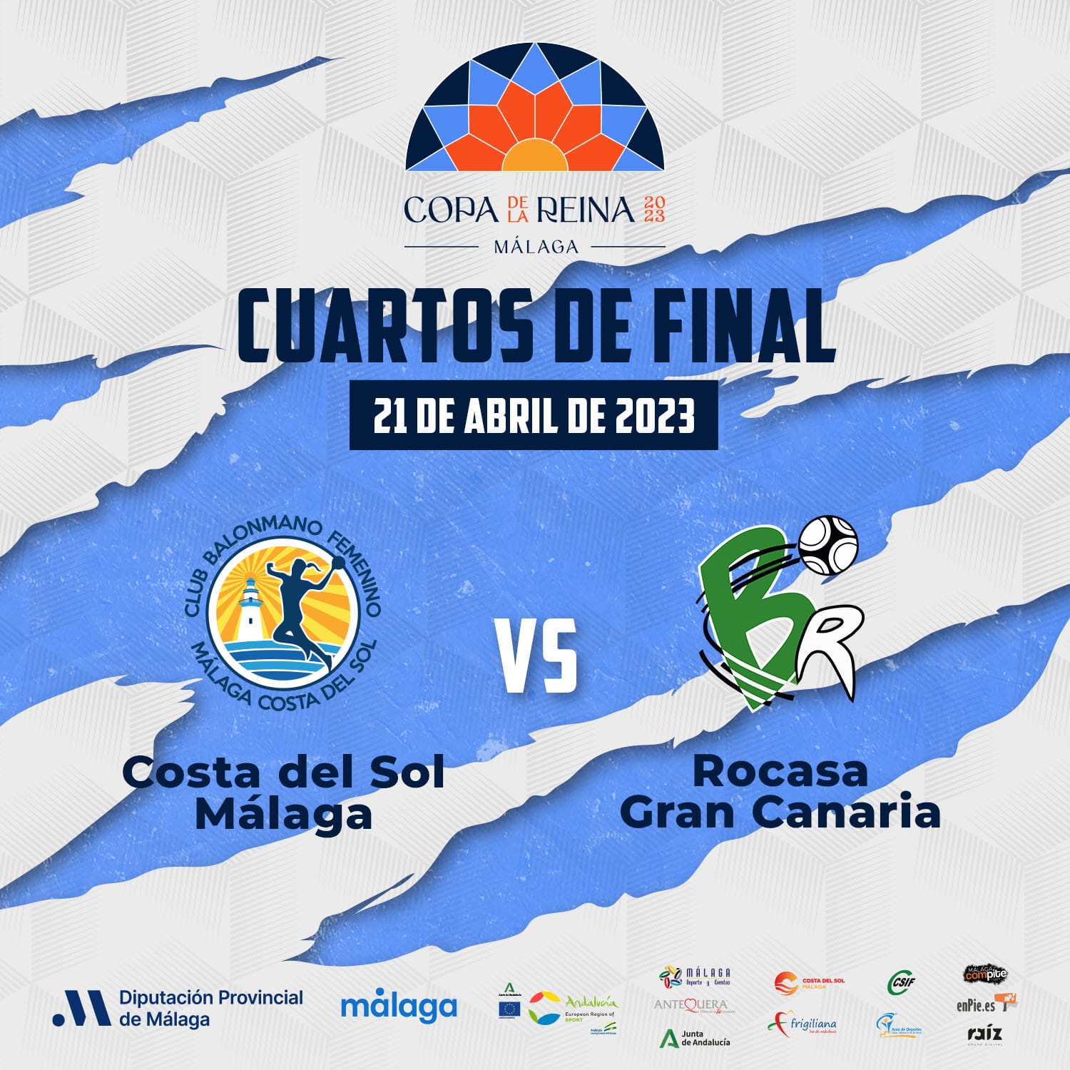 Cuartos de final: Costa del Sol Málaga VS Rocasa Gran Canaria Cuartos de final: Costa del Sol Málaga VS Rocasa Gran Canaria