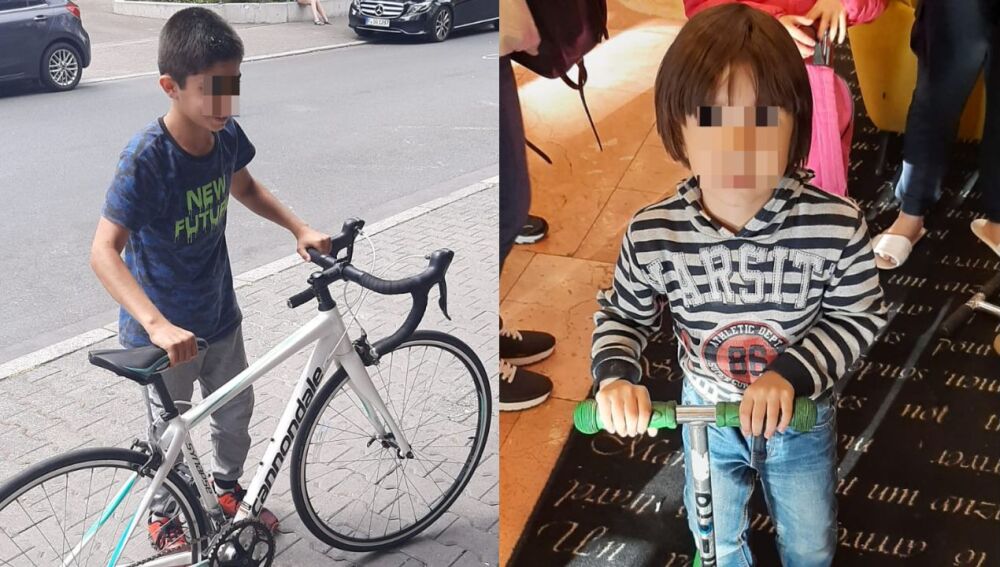 Niños refugiados Ucranianos en Frankfurt