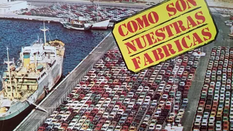 Automóviles en puerto onda cero