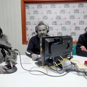 Juani Palencia y Sebastián Marín en la distancia, sólo José García de Mateos ha estado en el estudio Juani Palencia y Sebastián Marín en la distancia, sólo José García de Mateos ha estado en el estudio
