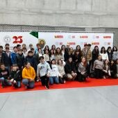 Los alumnos del IES Castejón de Sos, galardonado con los Premios Escolares.