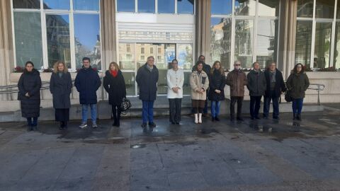 Concentración en Ciudad Real en solidaridad con Ucrania