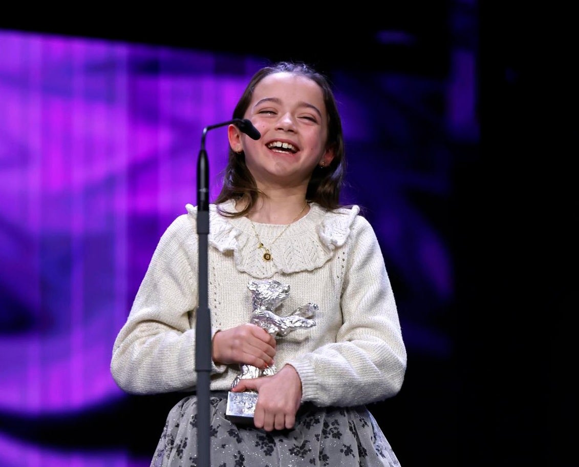 La actriz española Sofía Otero gana el Oso de Plata de la Berlinale La actriz española Sofía Otero gana el Oso de Plata de la Berlinale