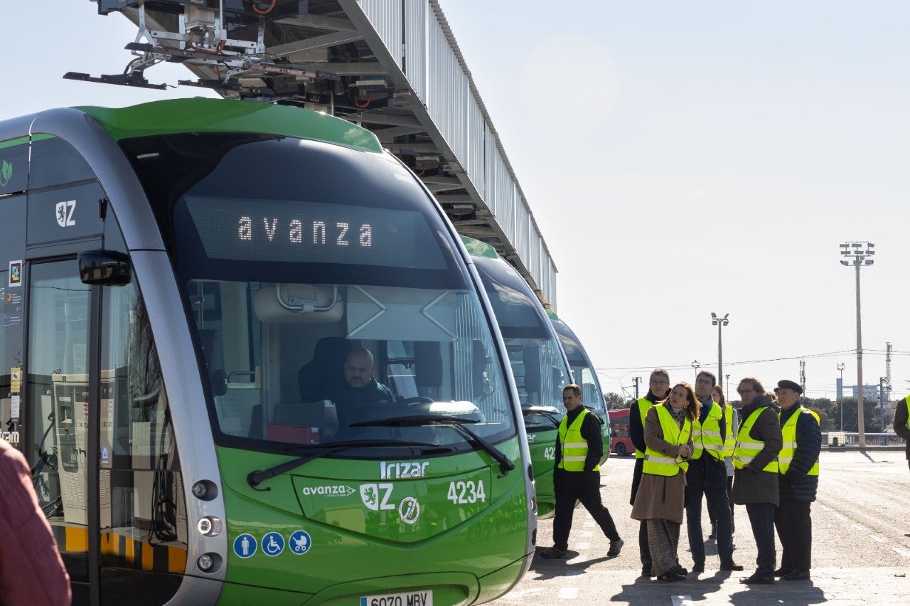 Finalizada la electrificación de las cocheras del bus urbano Finalizada la electrificación de las cocheras del bus urbano