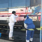 El vandalismo grafitero en los trenes de Renfe genera un coste a la ciudadanía de 419.000 euros