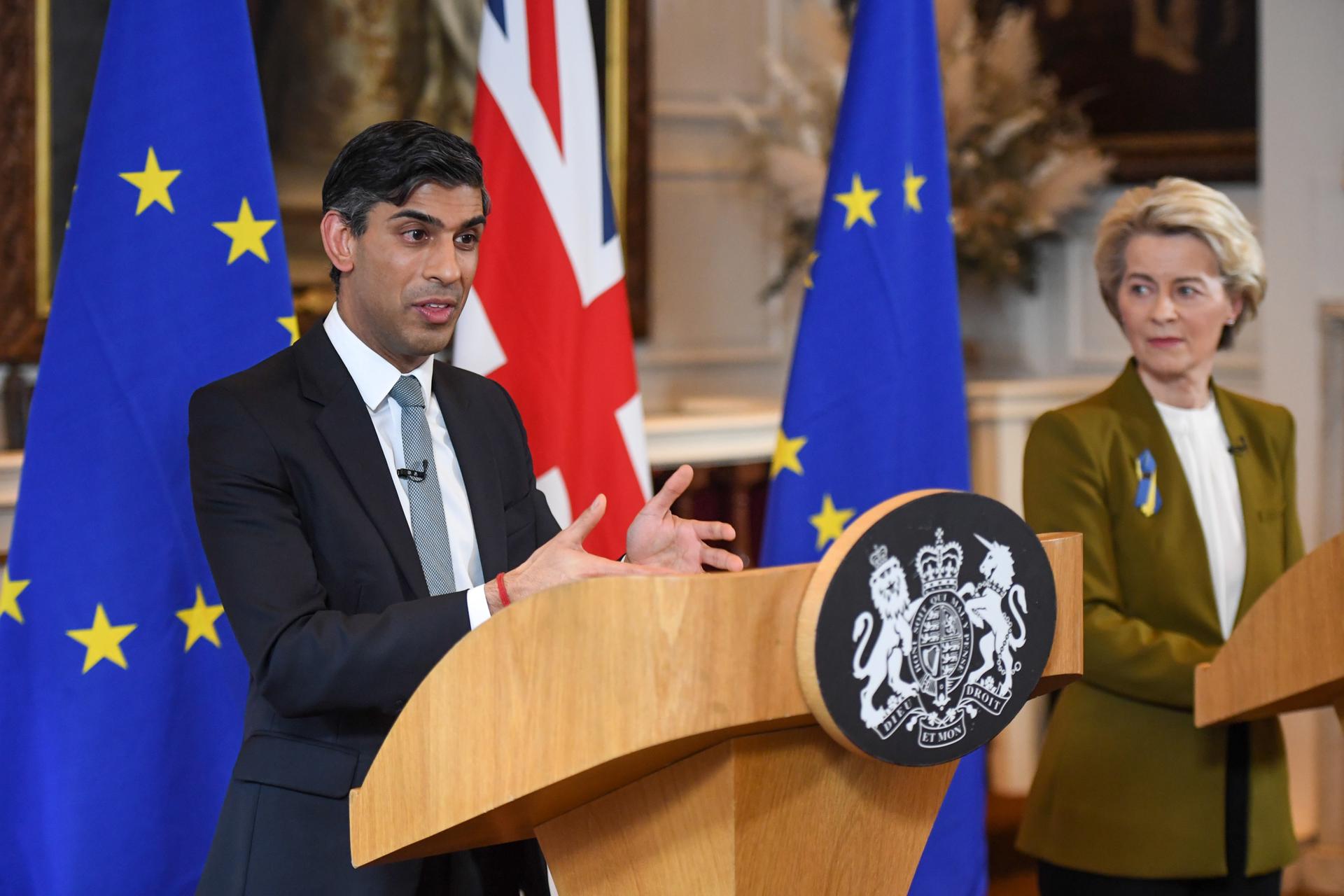 La Unión Europea y el Reino Unido alcanzan un acuerdo sobre el Protocolo de Irlanda del Norte La Unión Europea y el Reino Unido alcanzan un acuerdo sobre el Protocolo de Irlanda del Norte