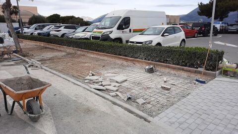 Arreglo de aceras en Altea