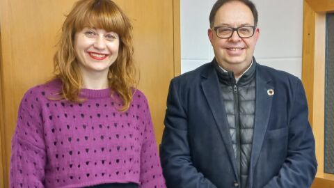 Esther Mellado i Manel Llar&agrave;s