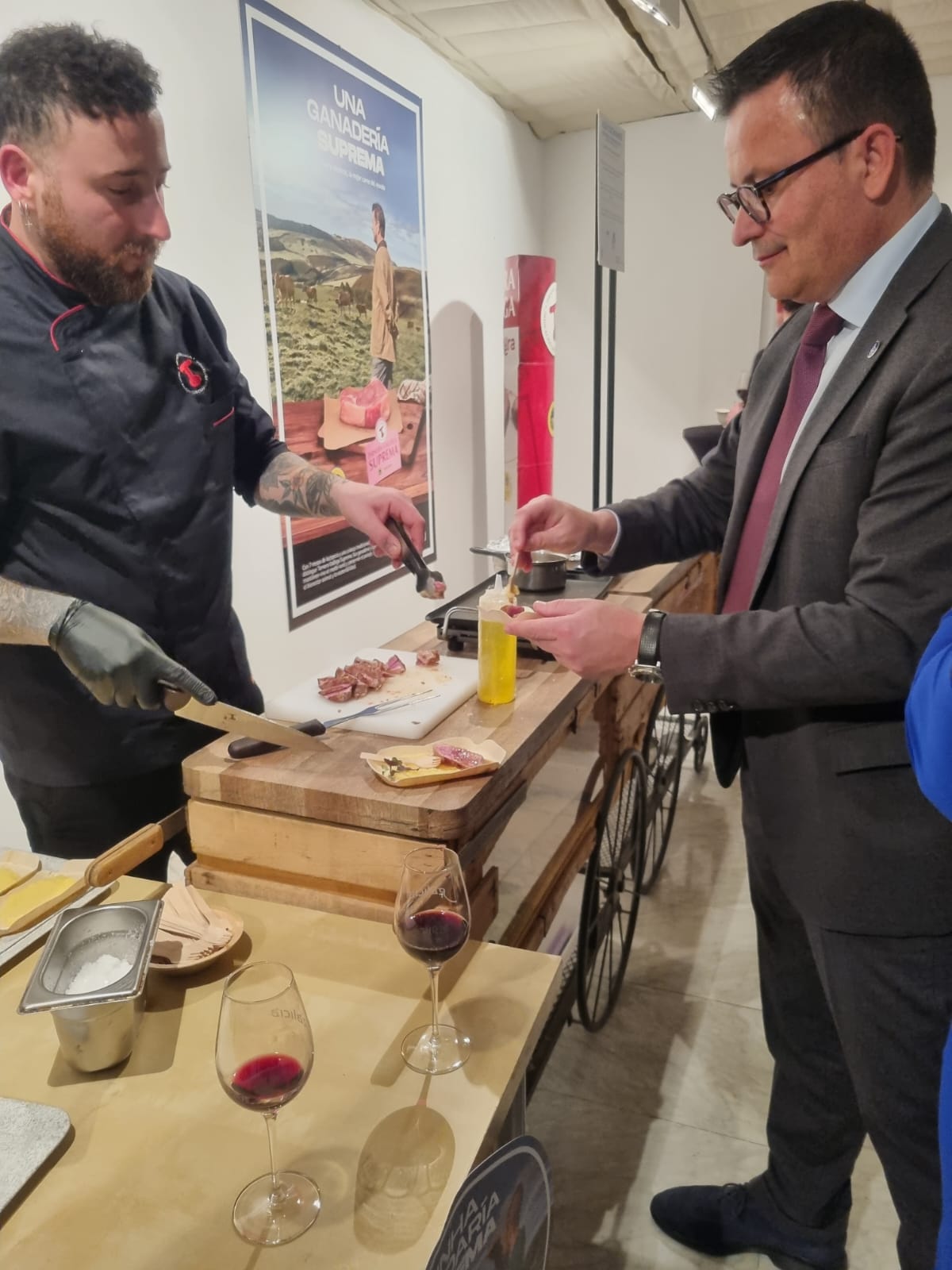 A Xunta ensalza a "Ternera Gallega Suprema" en Madrid A Xunta ensalza a "Ternera Gallega Suprema" en Madrid