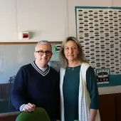Ana Guarinos y César Rivera en Onda Cero. Ana Guarinos y César Rivera en Onda Cero.