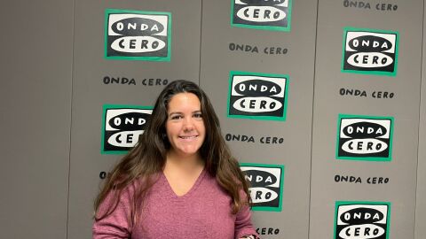 Paula Fuentes, maestra organizadora de la carrera solidaria. 