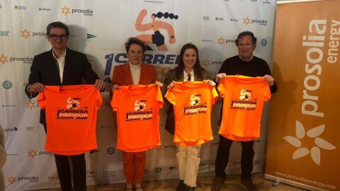 Presentaci&oacute;n de la 1&ordf; Carrera Solidaria Prosolia Alicante Mujer