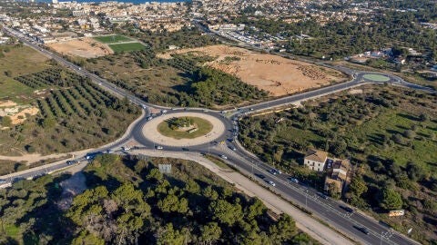 Avenida de Europa en L'Alfàs del Pi Avenida de Europa en L'Alfàs del Pi