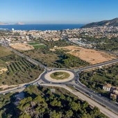 Avenida de Europa en L'Alfàs del Pi Avenida de Europa en L'Alfàs del Pi