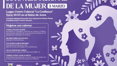 Cartel del Día Internacional de las Mujeres de la A.VV. Zona Centro Cartel del Día Internacional de las Mujeres de la A.VV. Zona Centro