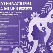 Cartel del Día Internacional de las Mujeres de la A.VV. Zona Centro