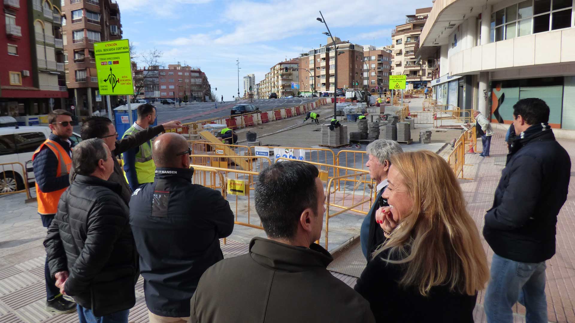 Benidorm finalizará en Semana Santa la 1ª fase de renovación de la Avda. Beniardà Benidorm finalizará en Semana Santa la 1ª fase de renovación de la Avda. Beniardà
