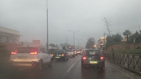 Ibiza vive una ma&ntilde;ana muy complicada por las fuertes lluvias