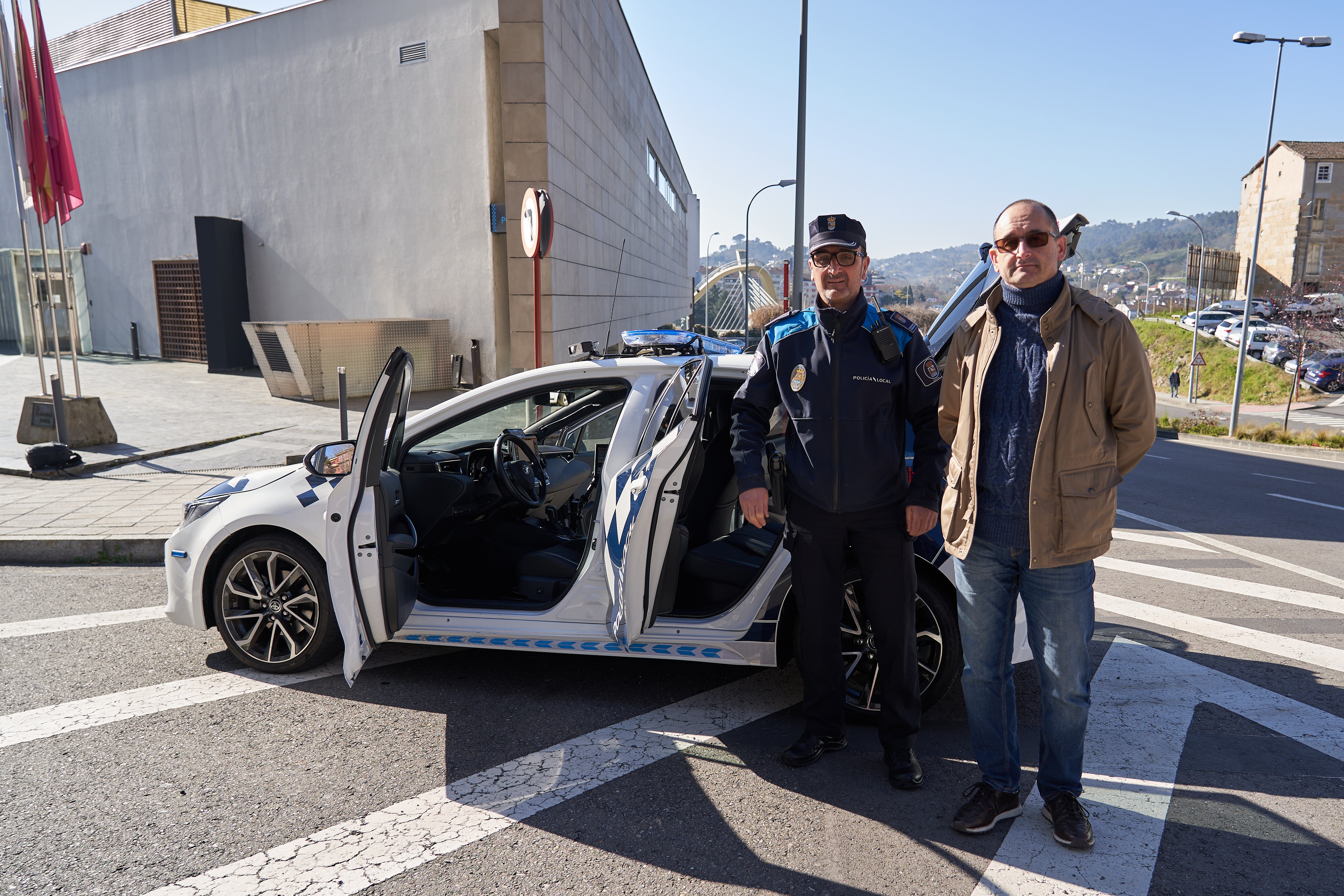 A Policía Local de Ourense conta cun novo vehículo de vixilancia A Policía Local de Ourense conta cun novo vehículo de vixilancia