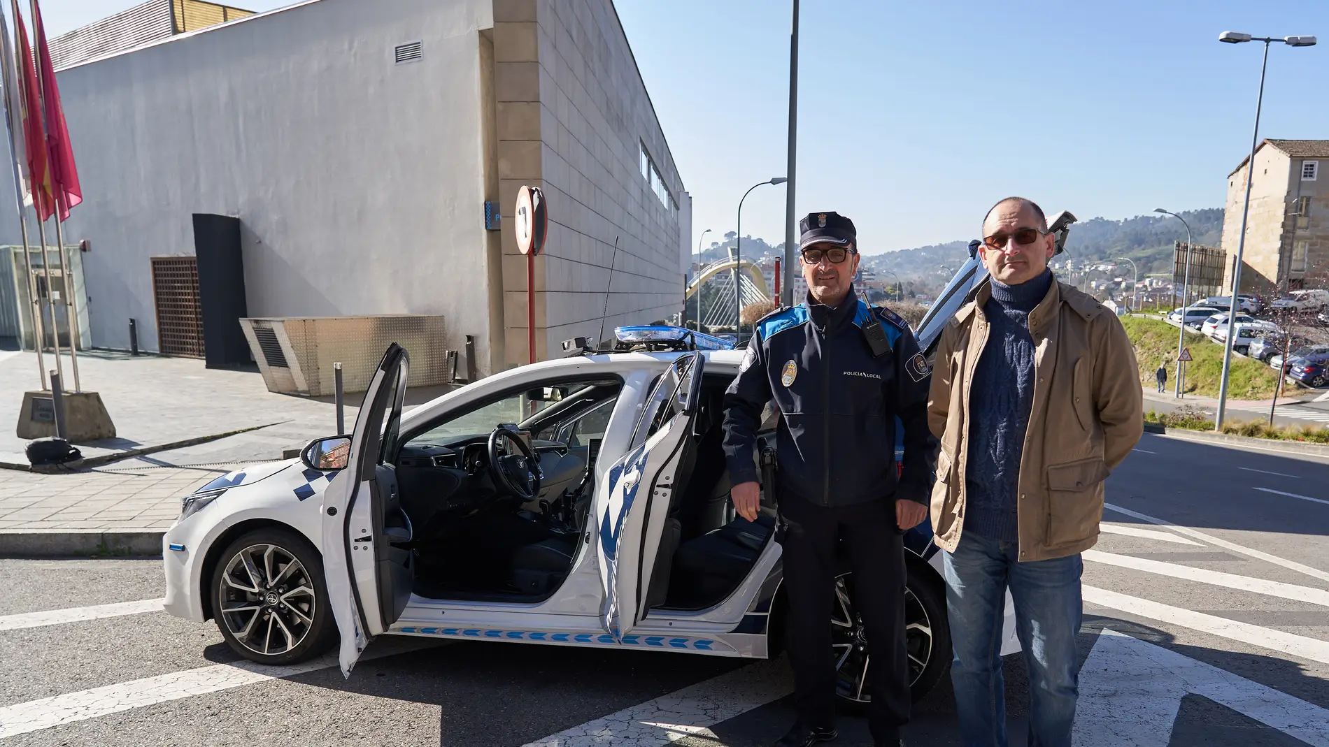 A Policía Local de Ourense conta cun novo vehículo de vixilancia