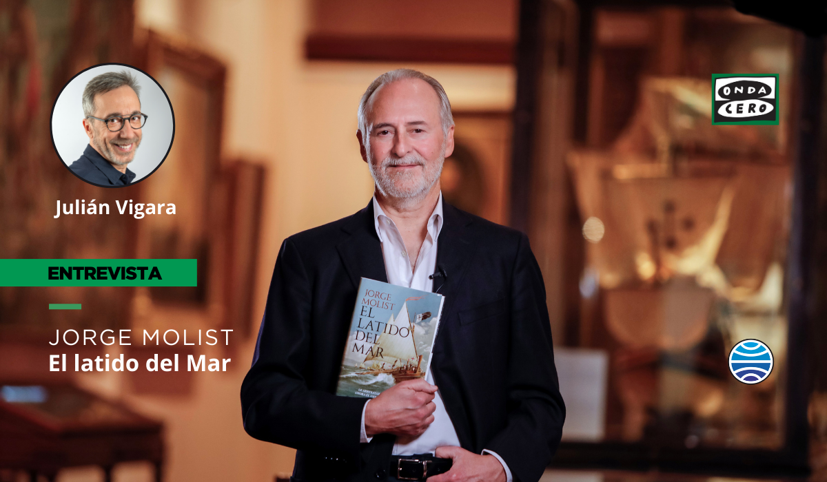 Jorge Molist sorprende con El latido del mar, una de las aventuras más asombrosas de nuestra historia Jorge Molist sorprende con El latido del mar, una de las aventuras más asombrosas de nuestra historia