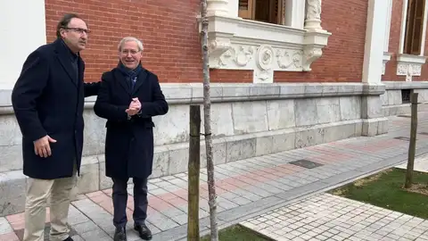 El Ayuntamiento de Palencia planta 251 nuevos árboles en la ciudad .