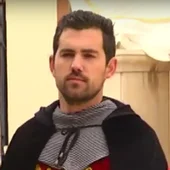 Raúl Valero, alcalde de Montiel durante Montiel Medieval 2022 Raúl Valero, alcalde de Montiel durante Montiel Medieval 2022