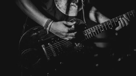 Imagen de archivo de una guitarra el&eacute;ctrica