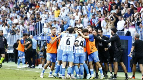 M&aacute;laga CF en la Rosaleda