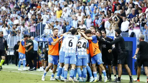 Málaga CF en la Rosaleda Málaga CF en la Rosaleda