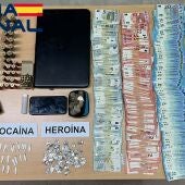 La Policía Nacional detiene a cuatro personas por supuesto trafico de drogas y pertenencia a grupo criminal en Villanueva de la Serena