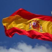 Una bandera de España