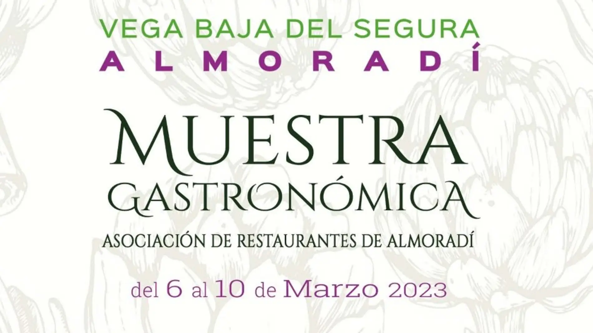 Almoradí inaugura su muestra gastronómica de la alcachofa en sus restaurantes 
