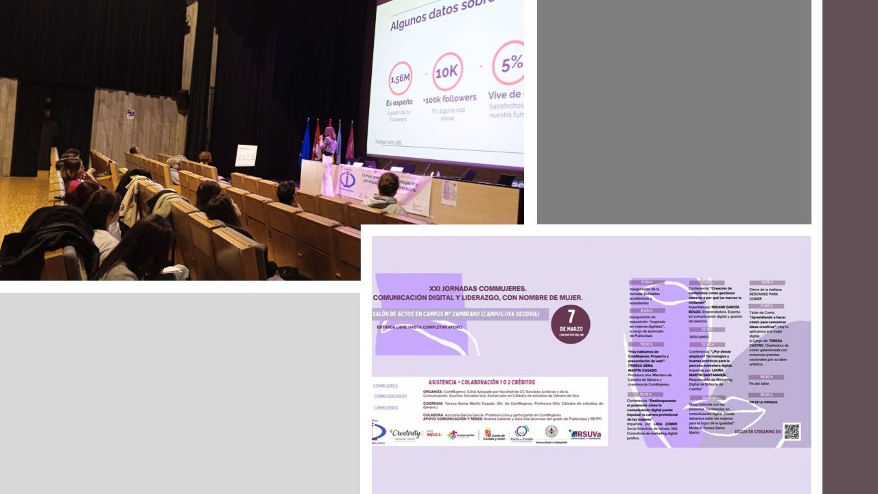 La Uva celebra unas jornadas de comunicación digital y liderazgo con nombre de mujer La Uva celebra unas jornadas de comunicación digital y liderazgo con nombre de mujer