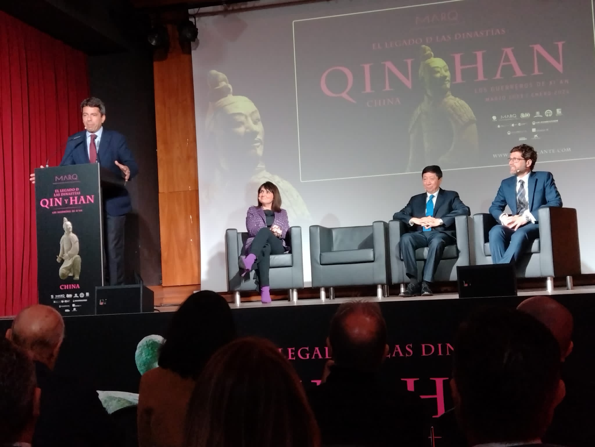 Los Guerreros de Xi'am originales estarán en Alicante durante diez meses "el máximo que permiten las autoridades chinas" Los Guerreros de Xi'am originales estarán en Alicante durante diez meses "el máximo que permiten las autoridades chinas"