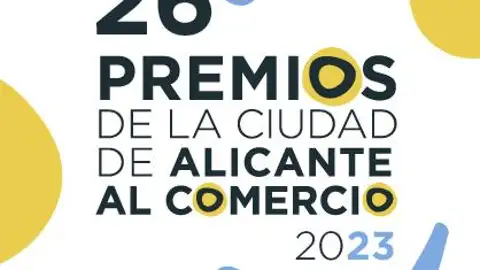 Más de cien empresas optan a los XXVI Premios Ciudad de Alicante al Comercio Logo