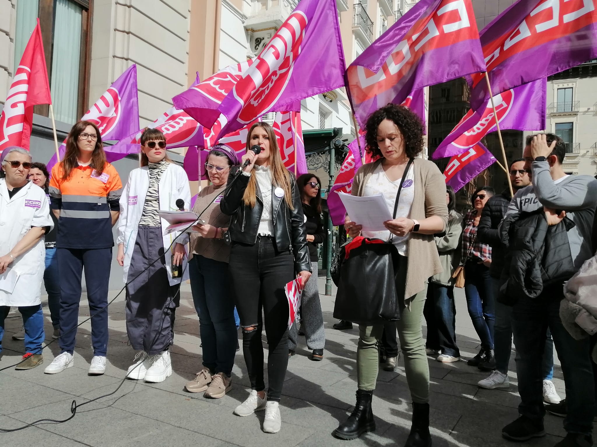 Aragón se vuelca con las reivindicaciones del Día de la Mujer Aragón se vuelca con las reivindicaciones del Día de la Mujer