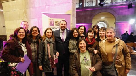 Acto del D&iacute;a Internacional de la Mujer en Gij&oacute;n