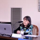 Carmen Baras, durante la presentación del estudio