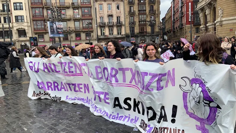 Manifestación 8M Bilbao